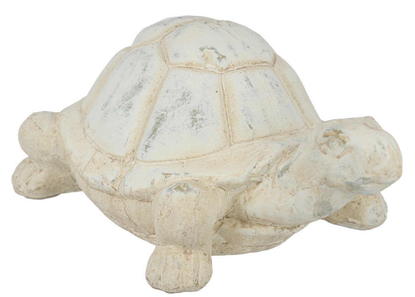 I.GE.A. Dekofigur Schildkröte aus Keramik (1 St), Deko Garten Figur Antik-Look Panzertier Gartendeko Tierfigur Statue von I.GE.A.