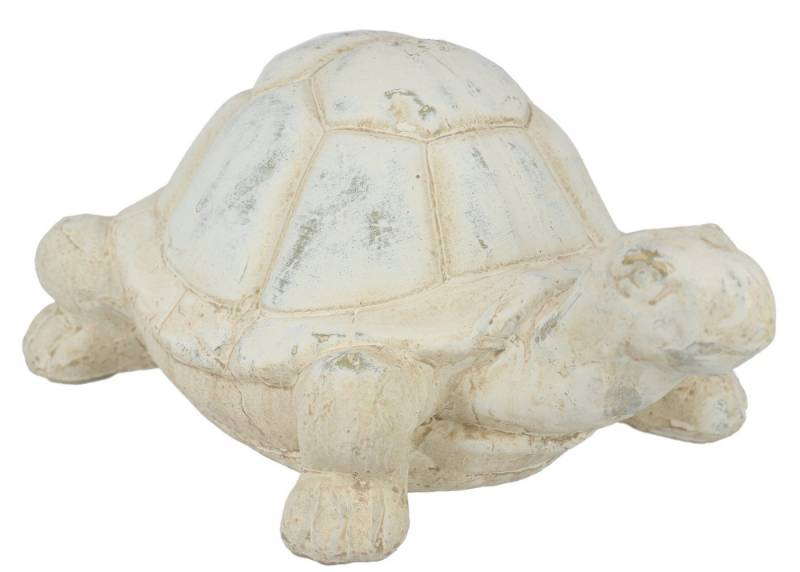 I.GE.A. Dekofigur Schildkröte aus Keramik (1 St), Deko Garten Figur Antik-Look Panzertier Gartendeko Tierfigur Statue von I.GE.A.
