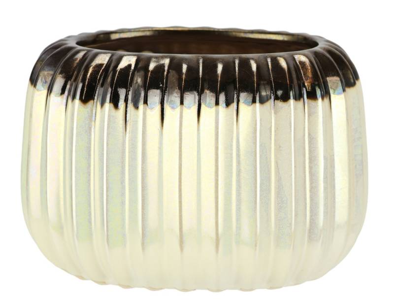 I.GE.A. Dekovase Vase aus Keramik (1 St), Dekovase Blumenvase Modern für Tischdeko Tischvase Deko Trockenblume von I.GE.A.