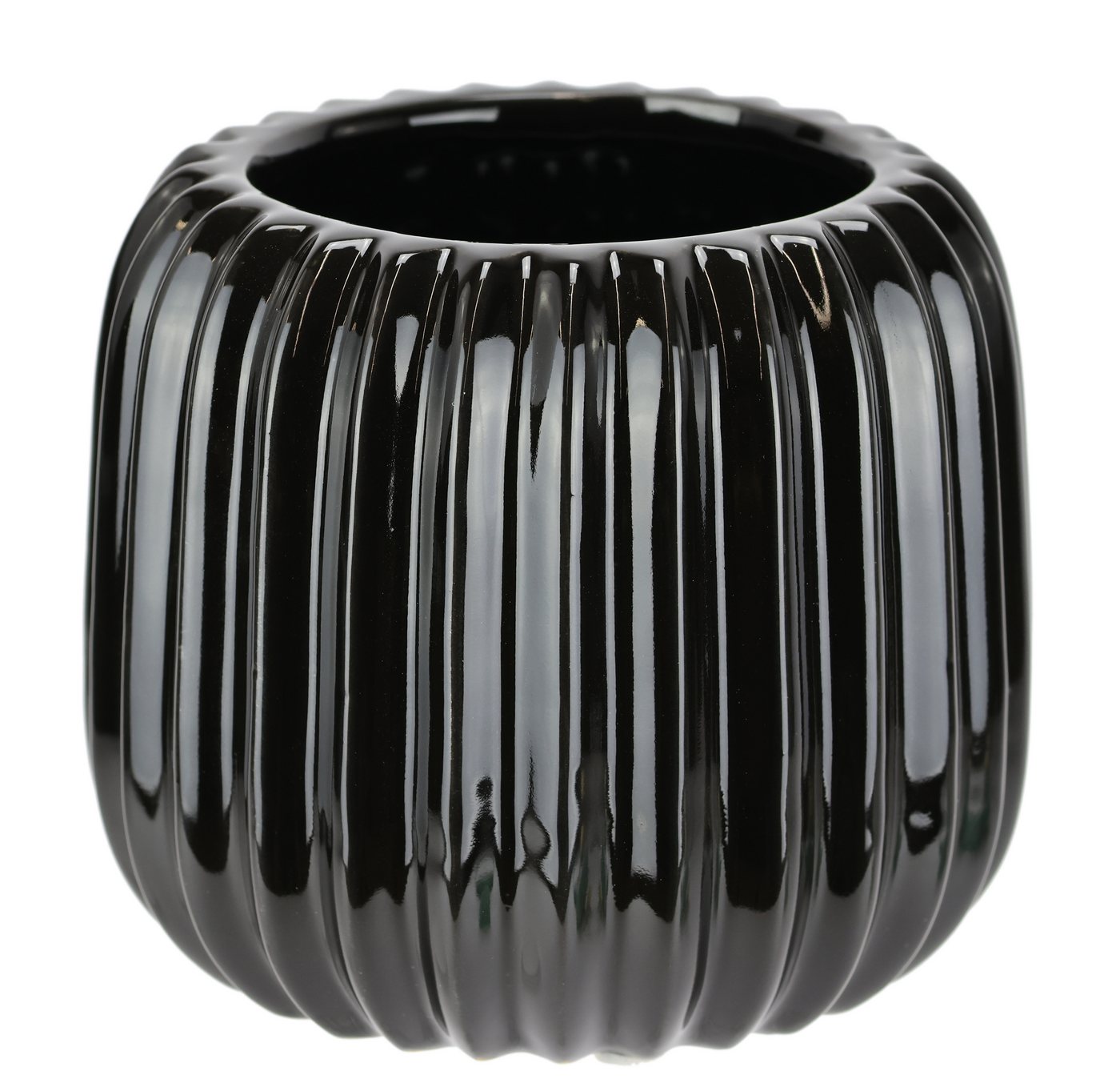 I.GE.A. Dekovase Vase aus Keramik (1 St), Dekovase Blumenvase Modern für Tischdeko Tischvase Deko Trockenblume von I.GE.A.