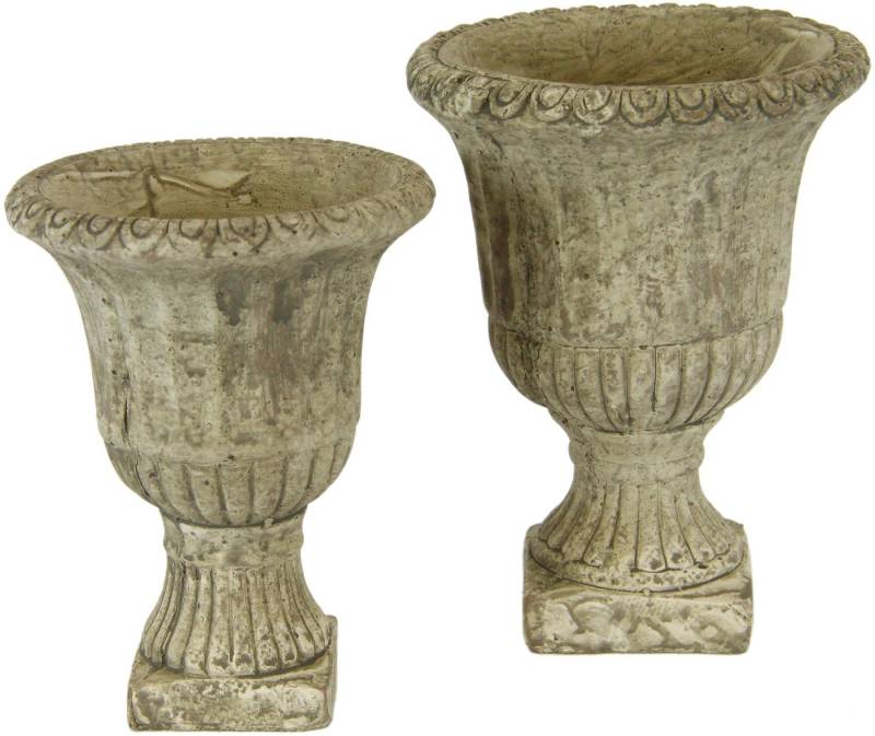 I.GE.A. Übertopf Antik-Betonpokal (Set, 2 St) von I.GE.A.