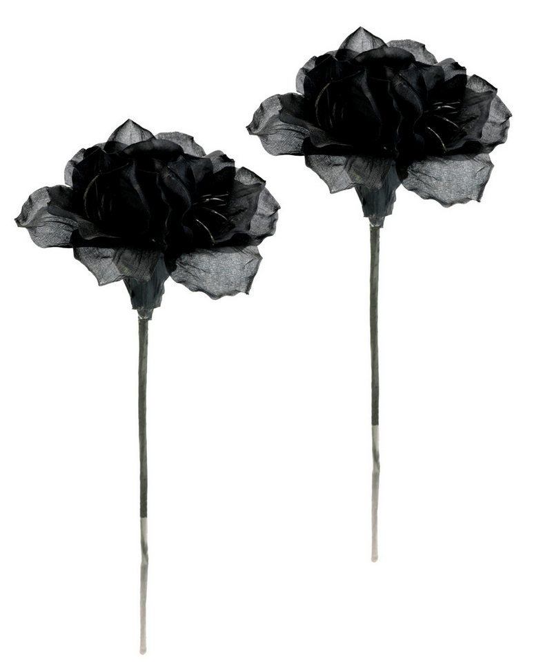 Kunstblume Amaryllis 2er Set, I.GE.A., Höhe 60 cm, 60cm Blumen Zweig Dekozweig Weihnachtsdeko Weihnachtsblume Deko von I.GE.A.
