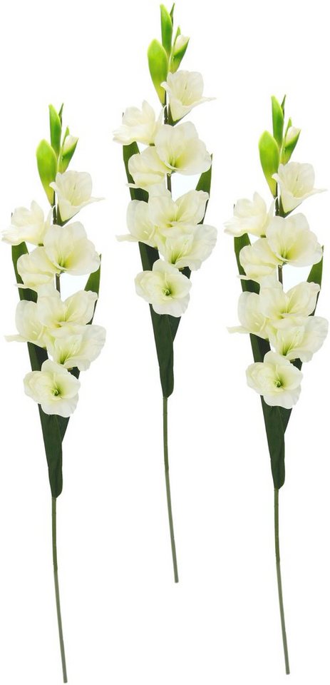 Kunstblume Gladiole, I.GE.A., Höhe 93 cm, 3er Set von I.GE.A.
