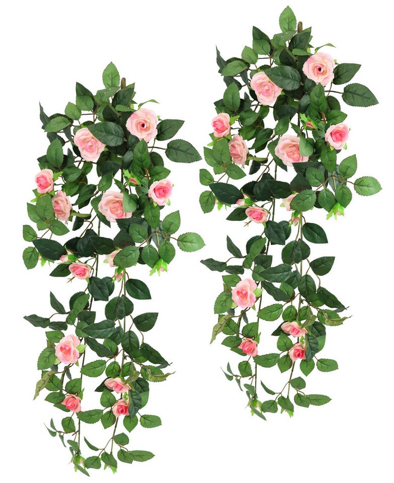 Kunstblume Künstlicher Rosenhänger, I.GE.A., Höhe 74 cm, Rosenranke Rosenbogen Rosen Blume Rosengirlande Deko Busch Kunstblume Künstlicher Rosenhänger, I.GE.A., Höhe 74 cm, Rosenranke Rosenbogen Rosen Blume Rosengirlande Deko Busch von I.GE.A.
