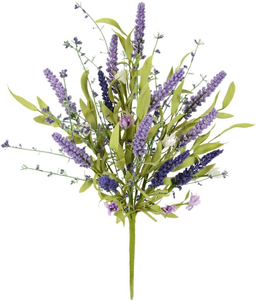 Kunstblume Lavendel Busch, I.GE.A., Höhe 48 cm, Künstliche Blumen Lavendelbusch Künstlicher Lavendelstrauß von I.GE.A.