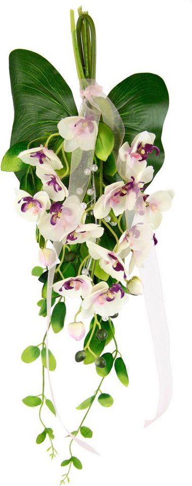 Kunstblume Orchidee, I.GE.A., Höhe 60 cm, Zum Hängen oder Tischdeko Mittelstücke Wanddeko von I.GE.A.