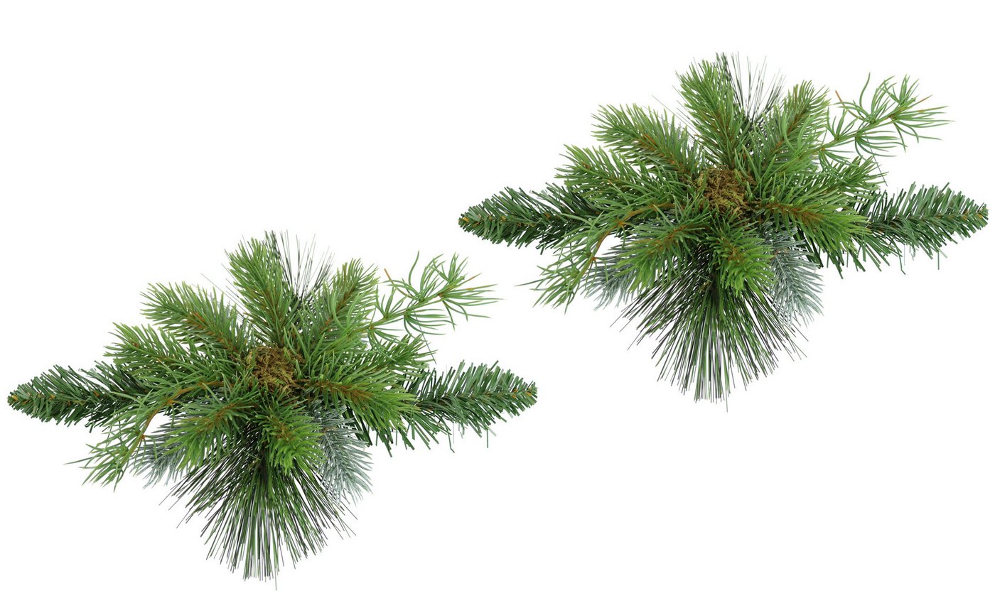 Kunstkranz Tannen-Leger, I.GE.A., Höhe 3 cm, 2er Set Basis für Kränze Arrangements Tannen-Aufleger Dekotanne Kunstkranz Tannen-Leger, I.GE.A., Höhe 3 cm, 2er Set Basis für Kränze Arrangements Tannen-Aufleger Dekotanne von I.GE.A.