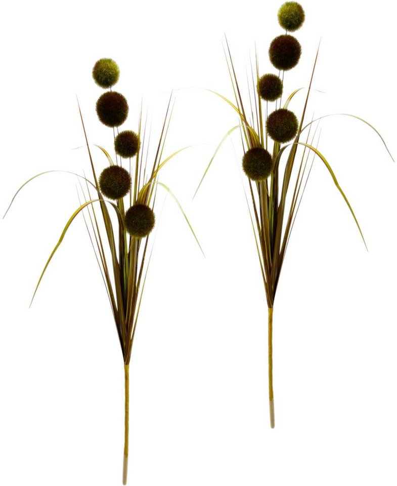 Kunstpflanze Allium im Gras, I.GE.A., Höhe 107 cm, Dekozweig, 2er Set von I.GE.A.