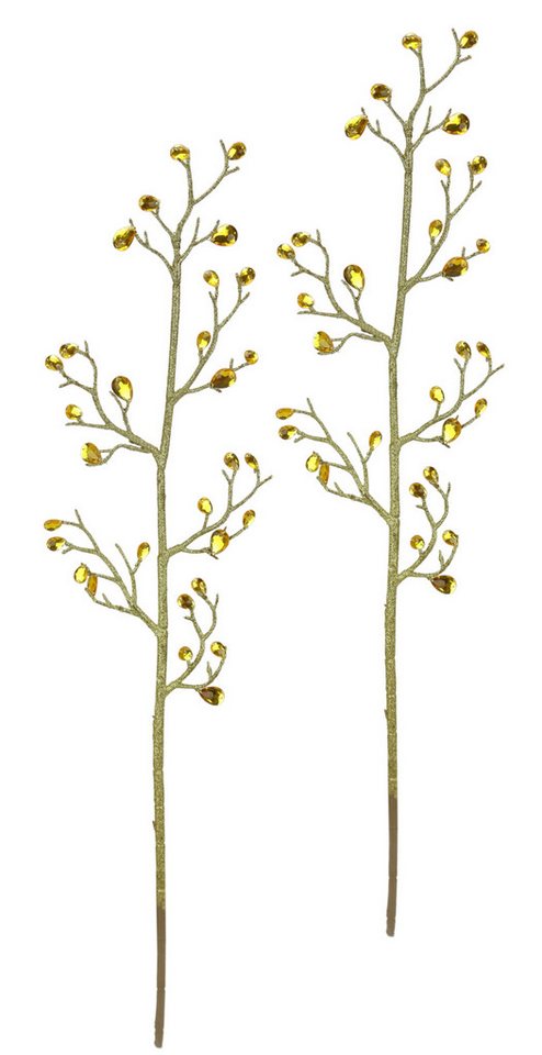 Kunstzweig Dekozweig, I.GE.A., Höhe 89 cm, 2er Set 70cm Acryl Steine Blätter Adventskranz Floristik Deko Zweig Kunstzweig Dekozweig, I.GE.A., Höhe 89 cm, 2er Set 70cm Acryl Steine Blätter Adventskranz Floristik Deko Zweig von I.GE.A.