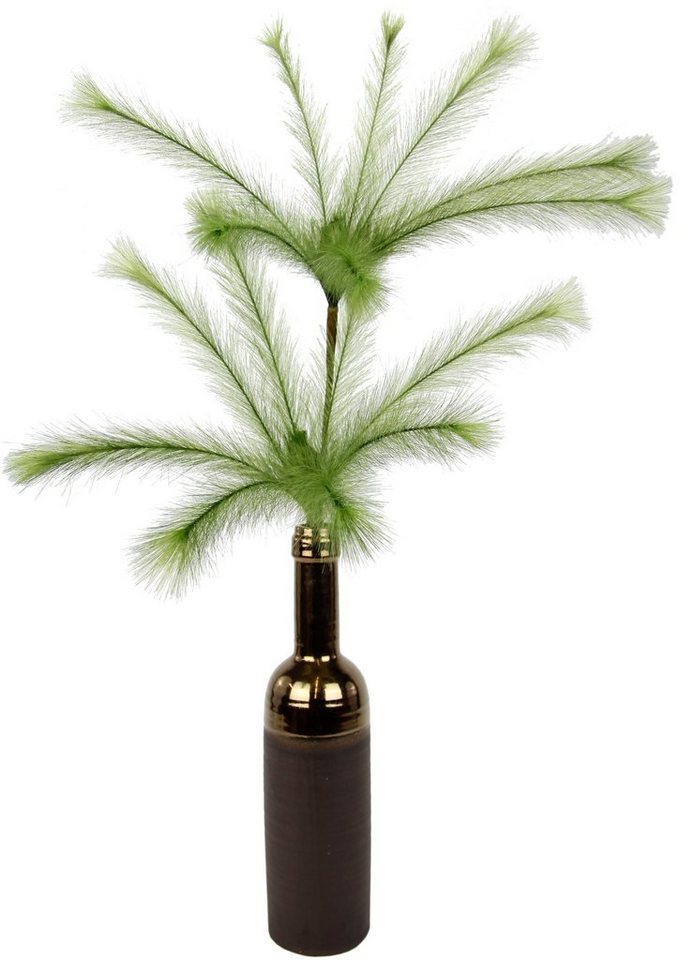 Kunstzweig Federzweig, I.GE.A., Höhe 80 cm, In Keramikvase von I.GE.A.