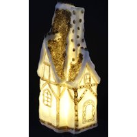 I.GE.A. Dekofigur "Haus", Weihnachtsdeko aus Polyresin, Höhe ca. 24 cm von I.Ge.A.