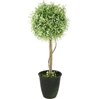 I.GE.A. Kunstbaum "Buchskugelbaum", im Kunststofftopf von I.Ge.A.