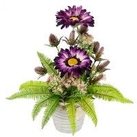 I.GE.A. Kunstblume "Arrangement aus Gerbera im Topf aus Keramik" von I.Ge.A.