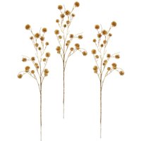 I.GE.A. Kunstblume "Distel" Künstlicher Mini Distelzweig, gold Metallic, 3er Set I.GE.A. Kunstblume "Distel" Künstlicher Mini Distelzweig, gold Metallic, 3er Set von I.Ge.A.