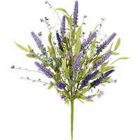 I.GE.A. Kunstblume "Lavendel Busch", Künstliche Blumen Lavendelbusch Künstlicher Lavendelstrauß von I.Ge.A.