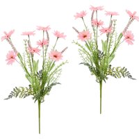 I.GE.A. Kunstblume "Margeriten-Mix-Strauß", 2er Set Blumenstrauß Gänseblümchen Bouquet Kunstblumen Strauß Blumen I.GE.A. Kunstblume "Margeriten-Mix-Strauß", 2er Set Blumenstrauß Gänseblümchen Bouquet Kunstblumen Strauß Blumen von I.Ge.A.