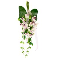 I.GE.A. Kunstblume "Orchidee" Zum Hängen oder Tischdeko Mittelstücke Wanddeko von I.Ge.A.