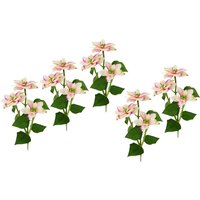 I.GE.A. Kunstblume "Poinsettie", Künstlicher Poinsettiazweig, 5er Set I.GE.A. Kunstblume "Poinsettie", Künstlicher Poinsettiazweig, 5er Set von I.Ge.A.