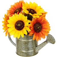 I.GE.A. Kunstblume "Sonnenblumen in Gießkanne", Herbstgesteck Herbstliche Blumen I.GE.A. Kunstblume "Sonnenblumen in Gießkanne", Herbstgesteck Herbstliche Blumen von I.Ge.A.