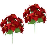 I.GE.A. Kunstblumenstrauß "Samt-Poinsettiabouquet" I.GE.A. Kunstblumenstrauß "Samt-Poinsettiabouquet" von I.Ge.A.