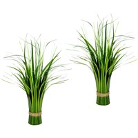 I.GE.A. Kunstgras "Grasbund", mit Juteband, 2er Set von I.Ge.A.