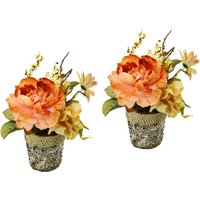 I.GE.A. Kunstpflanze "Gesteck aus Chrysantheme", Im Topf, 2er Set I.GE.A. Kunstpflanze "Gesteck aus Chrysantheme", Im Topf, 2er Set von I.Ge.A.
