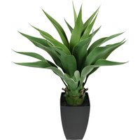 I.GE.A. Kunstpflanze "Künstliche Agave im Topf Pflanze Aloe Vera Sansevieria" von I.Ge.A.