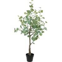 I.GE.A. Kunstpflanze "Kunstbaum Eukalyptus im Topf Pflanze Deko Strauch Busch" von I.Ge.A.