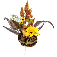 I.GE.A. Kunstpflanze "Sonnenblumen-Arrangement", Im Zapfen-Topf von I.Ge.A.
