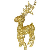 I.GE.A. LED-Dekofigur "LED-Rattan-Hirsch" Statue leuchtend Weihnachtsdeko Figur Reh Skulptur Garten I.GE.A. LED-Dekofigur "LED-Rattan-Hirsch" Statue leuchtend Weihnachtsdeko Figur Reh Skulptur Garten von I.Ge.A.
