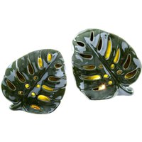 I.GE.A. Windlicht "Blatt mit LED-Licht", 2er Set I.GE.A. Windlicht "Blatt mit LED-Licht", 2er Set von I.Ge.A.