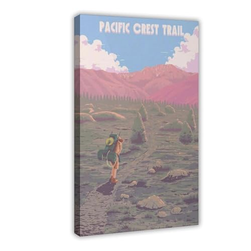 IADNG Kunstdruck auf Leinwand, Motiv: Pacific Crest Trail USA, Reisedruck, Wandkunstdruck, Bild, Gemälde, 20 x 30 cm IADNG Kunstdruck auf Leinwand, Motiv: Pacific Crest Trail USA, Reisedruck, Wandkunstdruck, Bild, Gemälde, 20 x 30 cm von IADNG