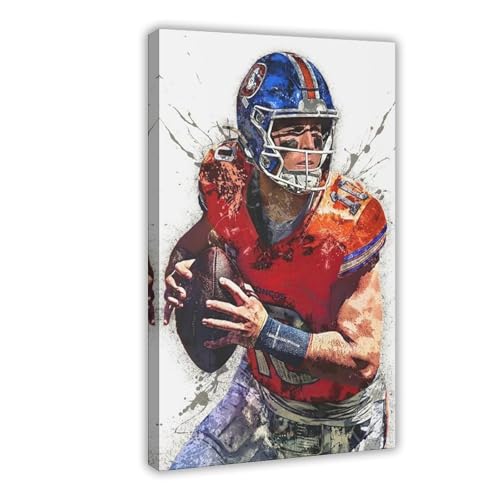 Bo Nix Poster, 1 Leinwand-Poster, Wandkunst, Dekordruck, Bild Gemälde für Wohnzimmer, Schlafzimmer, Dekoration, 30 x 45 cm Bo Nix Poster, 1 Leinwand-Poster, Wandkunst, Dekordruck, Bild Gemälde für Wohnzimmer, Schlafzimmer, Dekoration, 30 x 45 cm von IAGHRT