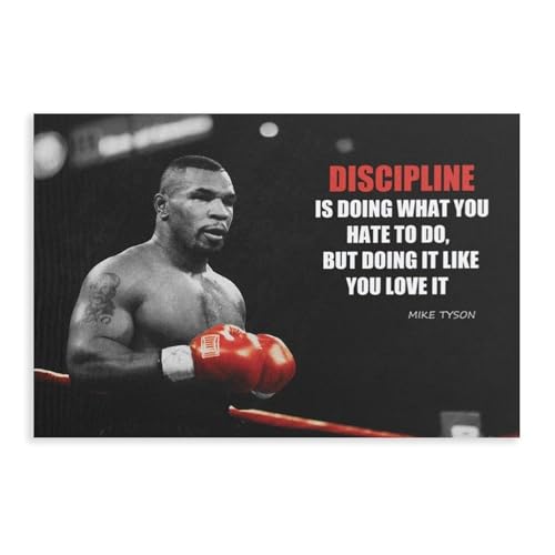 IAGHRT Mike Tyson Box-Poster, 1 Leinwand-Poster, Schlafzimmerdekoration, Landschaft, Büro, Raumdekoration, Geschenk, 60 x 90 cm IAGHRT Mike Tyson Box-Poster, 1 Leinwand-Poster, Schlafzimmerdekoration, Landschaft, Büro, Raumdekoration, Geschenk, 60 x 90 cm von IAGHRT