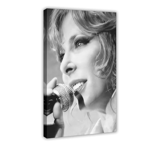 Mylene Farmer-Poster (12) Leinwand-Poster, Wandkunst, Dekordruck, Bild Gemälde für Wohnzimmer, Schlafzimmer, Dekoration, 40 x 60 cm von IAGHRT