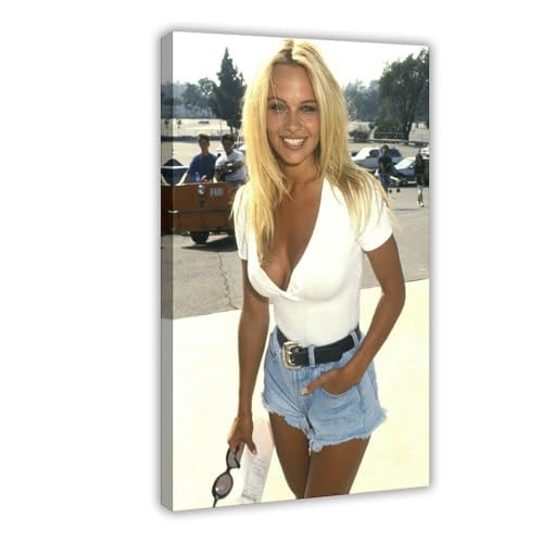 Pamela Anderson Poster (7) Leinwand-Poster, Wandkunst, Dekordruck, Bild Gemälde für Wohnzimmer, Schlafzimmer, Dekoration, 40 x 60 cm von IAGHRT