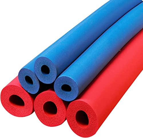 1 Stück 1,8 m langes Isolierrohr for Solarwarmwasserbereiter – 9 mm feuerfestes Schaumstoffrohr for PPR-/Kupferrohre, flexible und langlebige Isolierung(Blue,ID19mm) von IAGWNNWY