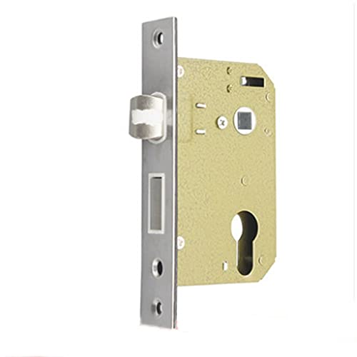 1 Stück Hochsicherheits-Einsteckschloss mit Flügel – 50 mm Riegelschloss mit Schalldämpfer-Schlosskörper for Innen- und Außentüren von IAGWNNWY