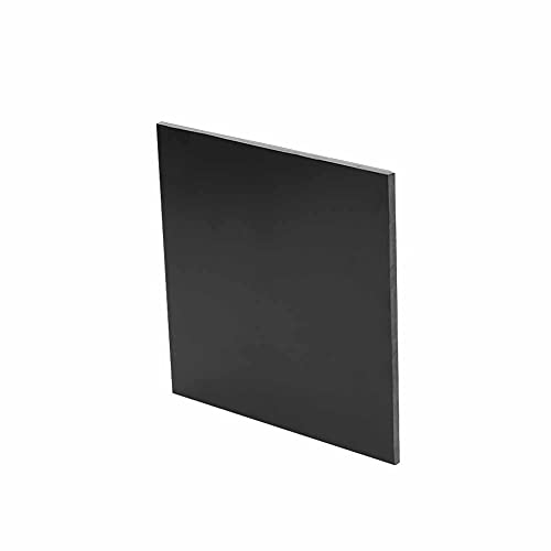 1 Stück Phenolplatte for Labor-DIY-Projekte und PCB-Bohrungen – hochfeste Bakelitplatte, mehrere Größen(Black,250x250x10mm) von IAGWNNWY