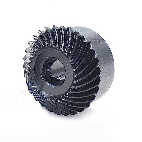 1 Stück hochpräzises 1,5-m-Spiralkegelrad 20T/25T/30T – 45 Stahl, 6 mm Bohrung, 90-Grad-Winkel for mechanische Übertragung(20 Teeth Left Right Spiral) von IAGWNNWY