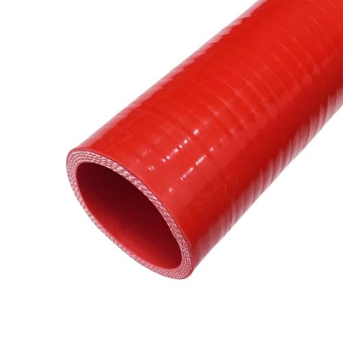 1 Stück roter Silikon-Ladeluftkühlerschlauch – 16–65 mm Innendurchmesser, 200 mm Länge, 4-lagig verstärktes Turbolader-Kühlmittelrohr(200mm ID 65mm) von IAGWNNWY