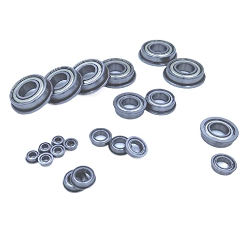 10 Stück F695ZZ Flansch-Rillenkugellager 5 x 13 x 4 mm for Rasenmäher, Karren, Elektrowerkzeuge und Heimwerkerprojekte(F695ZZ) von IAGWNNWY
