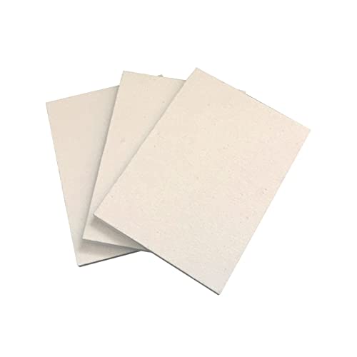 3-teilige Keramikfaser-Dämmplatte – 2300 °F Wärmedämmung for Kamine, Öfen, Schmieden und Brennöfen(200 * 200 * 10mm) von IAGWNNWY