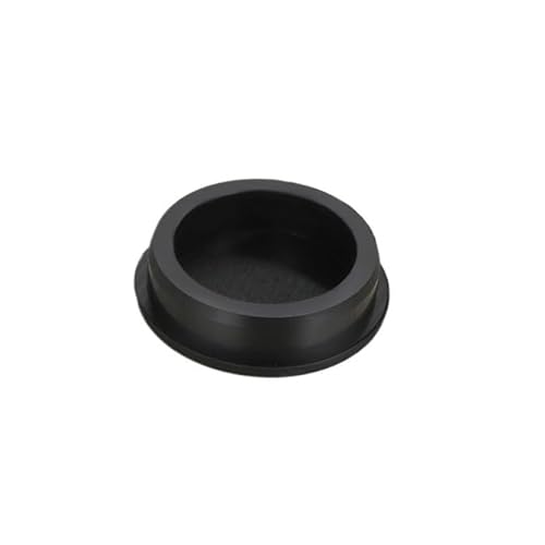 5-teiliges rundes Silikonstopfen-Set – for Verschließen von Reagenzgläsern und Kolben, Durchmesser 6,8–12 mm, schwarze Silikonstopfen for den Laborgebrauch(10mm) von IAGWNNWY
