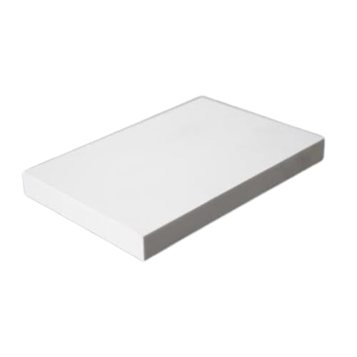 Hochtemperaturbeständige Aluminiumoxid-Keramikplatte – Isolierende Substratplatte for Elektronik, Automobilindustrie – 1 Stück(50X50X1mm) von IAGWNNWY