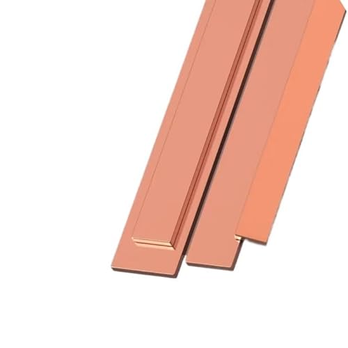 Kupferflachstange – 500 mm Länge, 20 mm Breite, 0,6–1,5 mm Dicke – Hervorragende Leitfähigkeit for elektrische Anwendungen(1.2mm) von IAGWNNWY