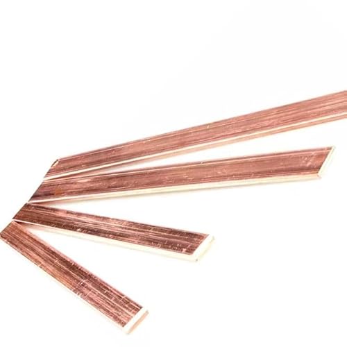 Kupferflachstange – 500 mm Länge, 40 mm Breite, 0,05–0,5 mm Dicke – Hervorragende Leitfähigkeit for elektrische Anwendungen(0.05mm) von IAGWNNWY