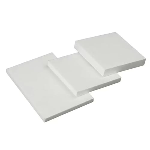 PTFE-Plattenplatte mit hoher Temperaturbeständigkeit – 0,5 mm bis 6 mm Dicke, antihaftbeschichtet, vielseitig for den industriellen Einsatz(2x300x300mm-1pcs) von IAGWNNWY