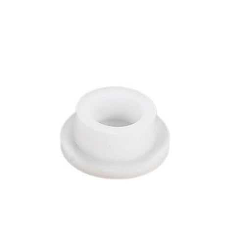 Weißer runder Silikonstopfen - 0,91 bis 6,36 Zoll elastischer Gummiverschlussstopfen for den Laborgebrauch - 1 Stück(25mm) von IAGWNNWY