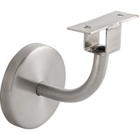 Iam Design - Handlaufhalter rund - Handlauf Halterung mit integrierter Kabelführung 8mm für led Beleuchtung, Edelstahl von IAM DESIGN